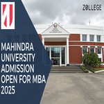Mahindra University Admission Open For MBA 2025